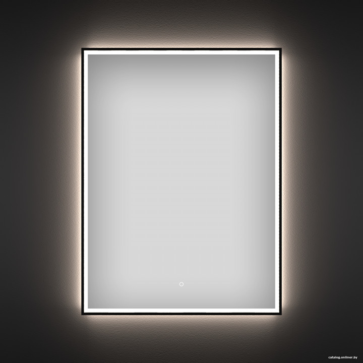  Wellsee Зеркало с фронтальной LED-подсветкой 7 Rays' Spectrum 172201280, 60 х 80 см (с сенсором и регулировкой яркости освещения)