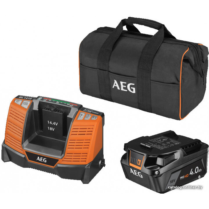  AEG Powertools SEТL1840SHD 4935478944 (18В/4 Ah + 18В, сумка)