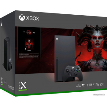  Microsoft Xbox Series X + Diablo IV