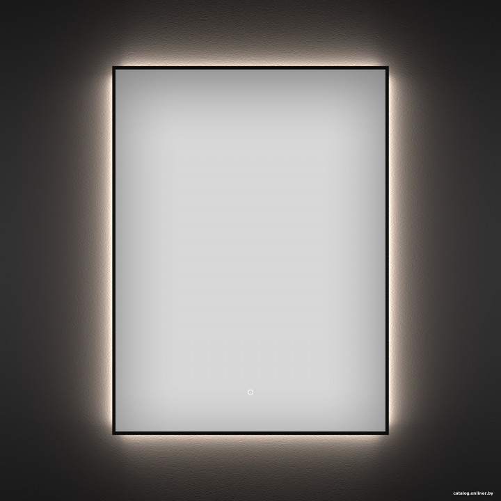  Wellsee Зеркало с фоновой LED-подсветкой 7 Rays' Spectrum 172200940, 60 х 75 см (с сенсором и регулировкой яркости освещения)