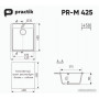  Practik PR-M 425-002 (слоновая кость)