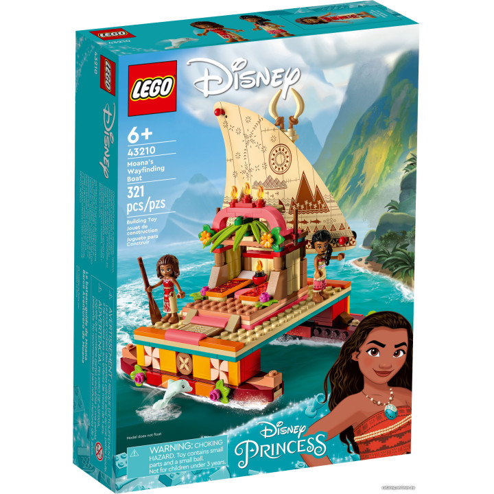  LEGO Disney Princess 43210 Лодка-путешественник Моаны