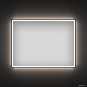  Wellsee Зеркало с фронтальной LED-подсветкой 7 Rays' Spectrum 172201290, 80 х 60 см (с сенсором и регулировкой яркости освещения)