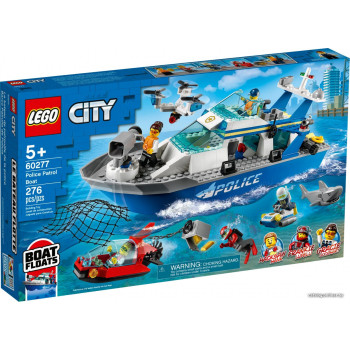  LEGO City 60277 Катер полицейского патруля